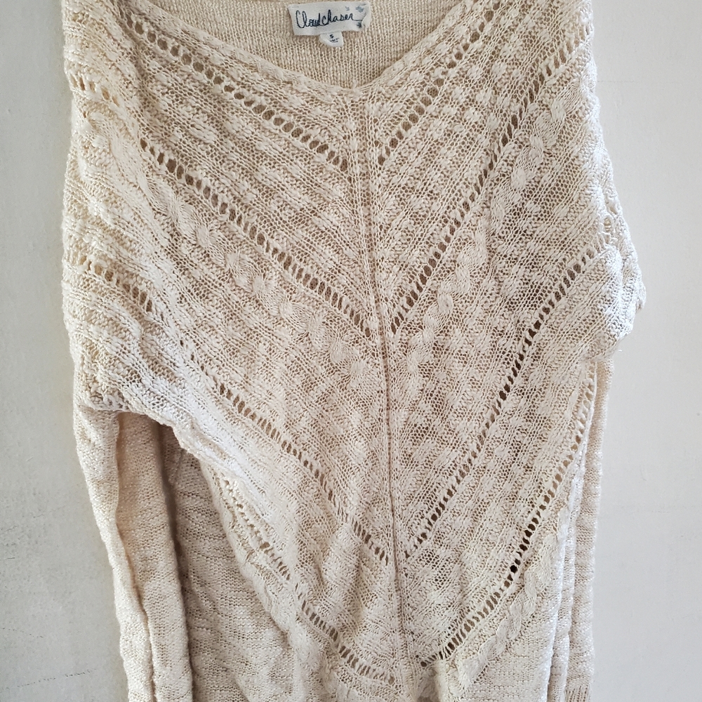 Cream sweater